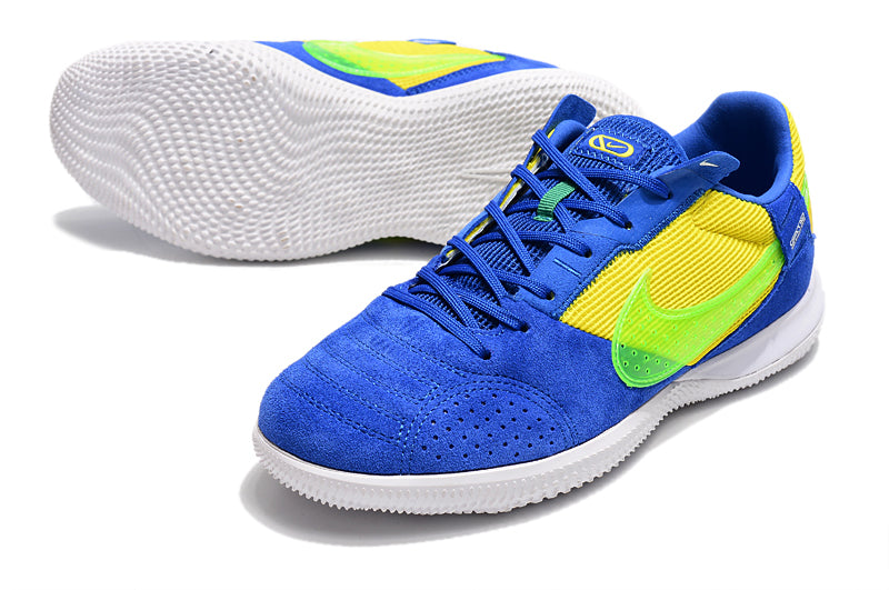 Futsala Nike Street Gato Azul Amarillo