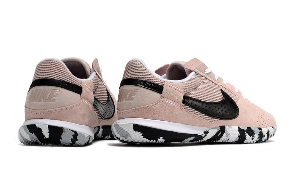 Futsala Nike Street Gato Suela Manchas Negra Gris