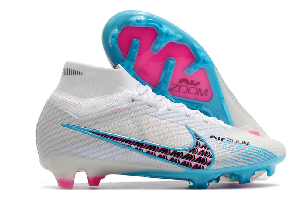 NIÑO Guayo Air Zoom Blanco Azul Bota