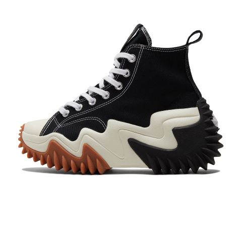 Converse En Plataforma, Bota Negra