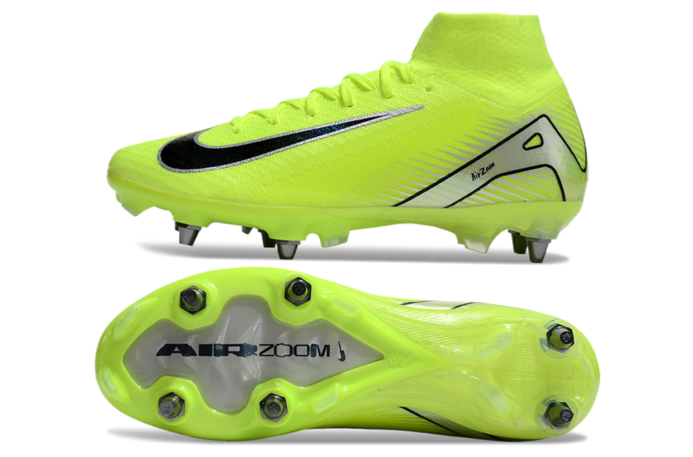 Guayo Air Zoom Superfly Verde Tache Aluminio