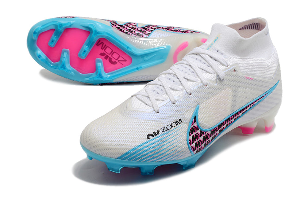 NIÑO Guayo Air Zoom Blanco Azul Bota