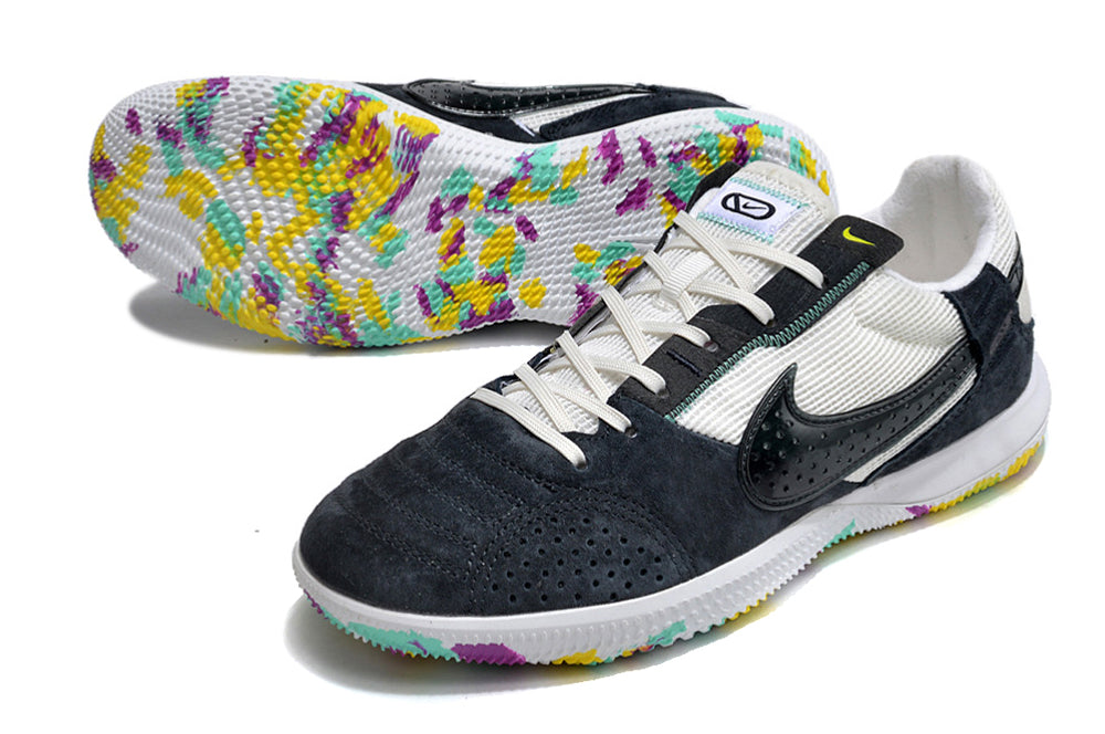 Futsala Street Gato Suela Manchas Negra Gris
