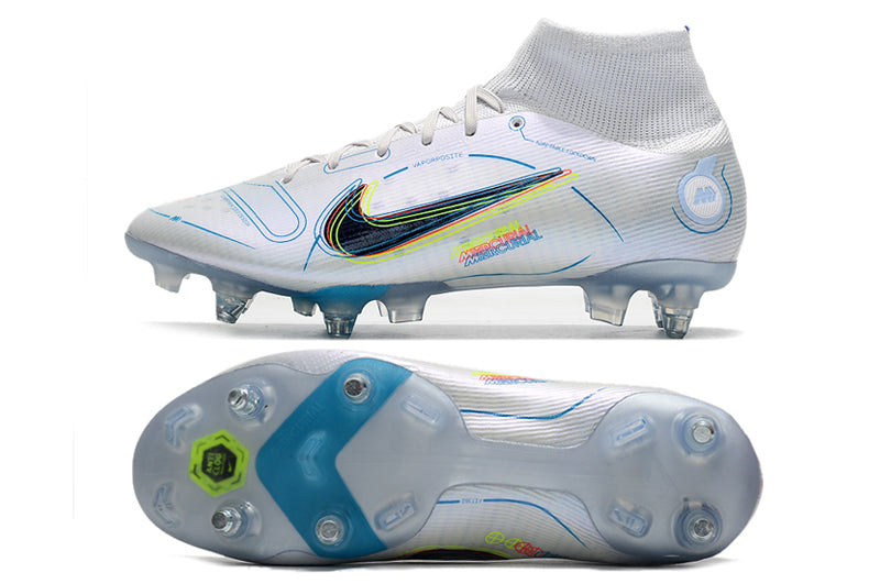 Guayo Nike Mercurial Blanco Tache Aluminio