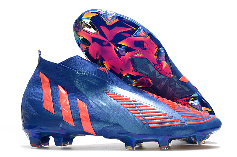 Guayo Adidas Predator Azul Naranja Bota