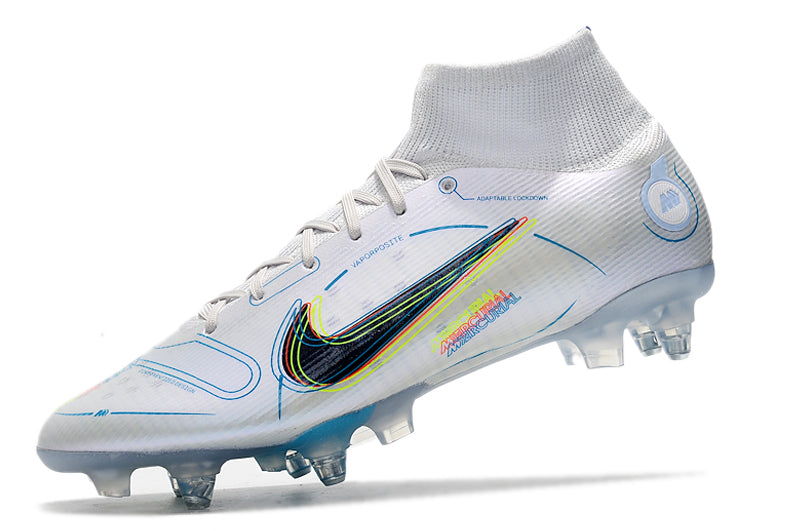Guayo Nike Mercurial Blanco Tache Aluminio
