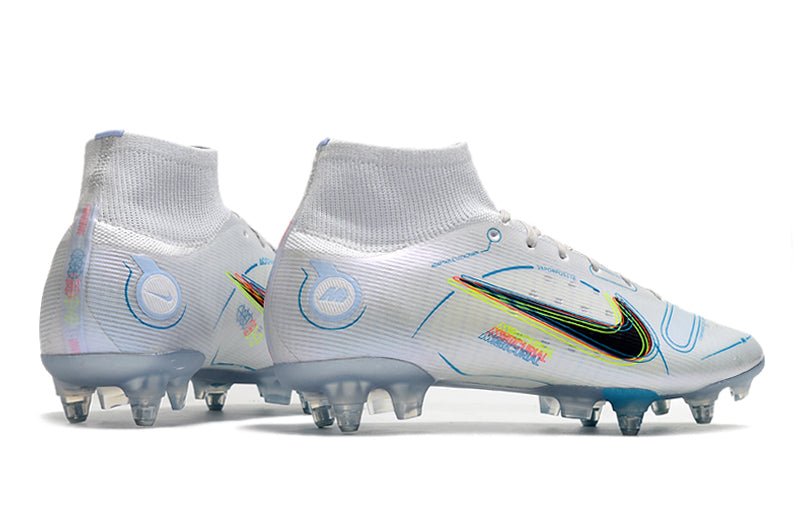 Guayo Nike Mercurial Blanco Tache Aluminio