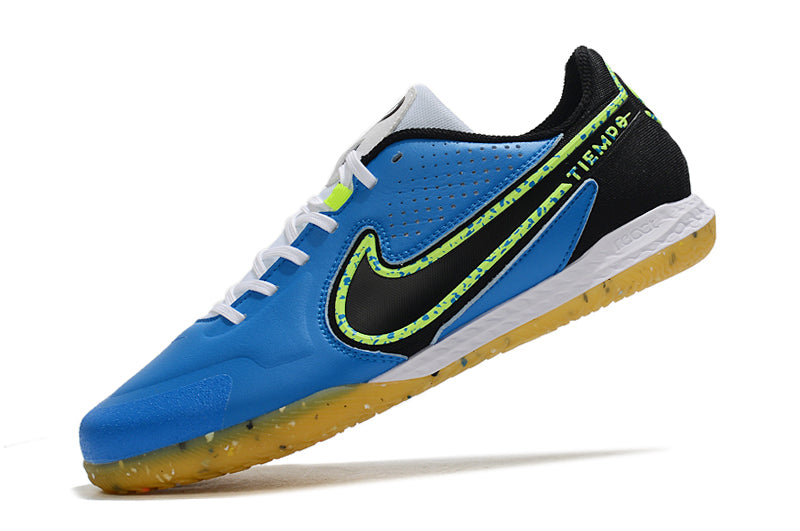 Futsal Nike Tiempo Azul Negro