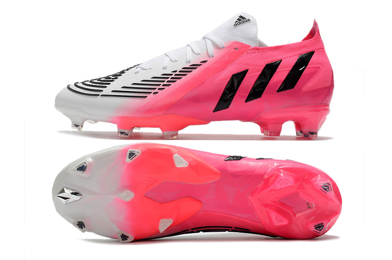 Guayo Adidas Predator Edge Cordon Rosados