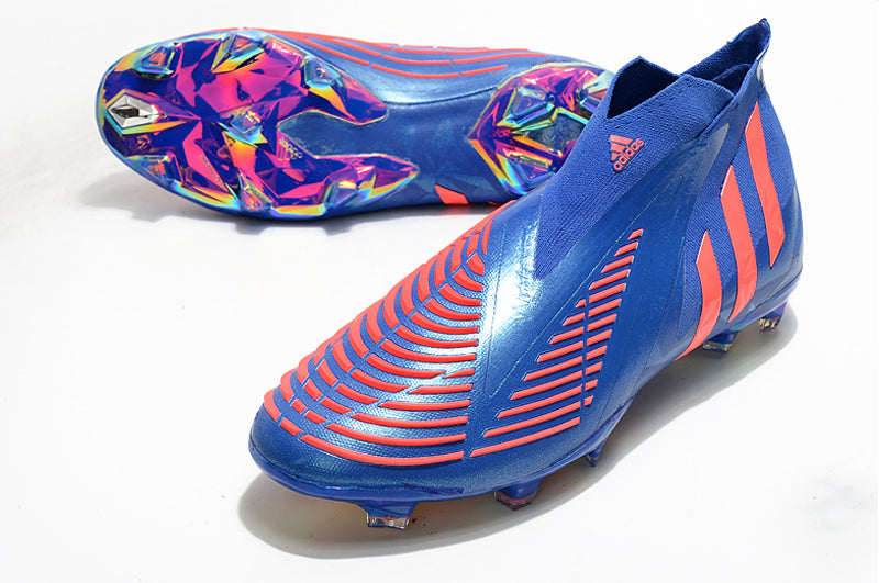 Guayo Adidas Predator Azul Naranja Bota