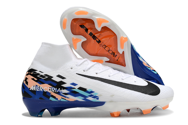 Guayo Nike Mercurial Bota Blanco Azul NIÑO-ADULTO