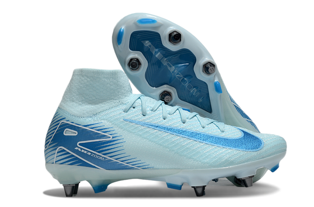 Guayo Air Zoom Superfly Azul Tache Aluminio