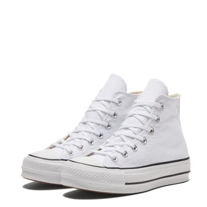 Converse En Plataforma Bota Blanca