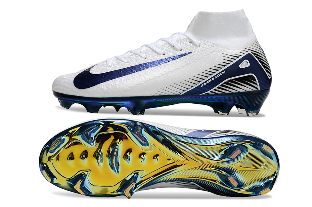 Guayo Air Zoom Blanco Azul Brillante
