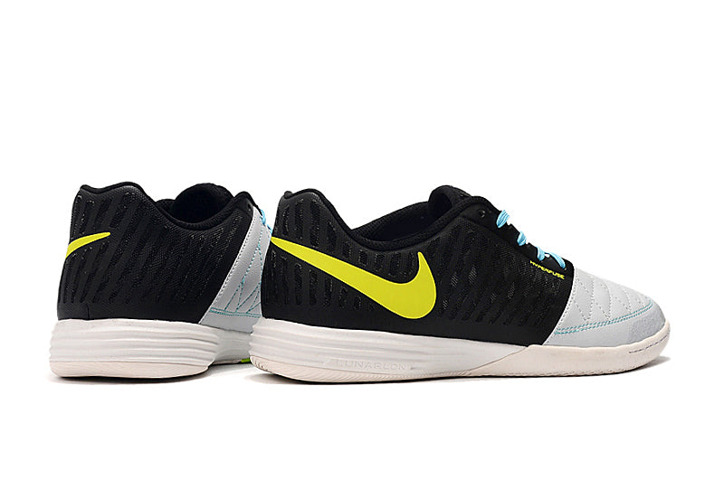 Futsal Nike Lunar Gato Gris Verde