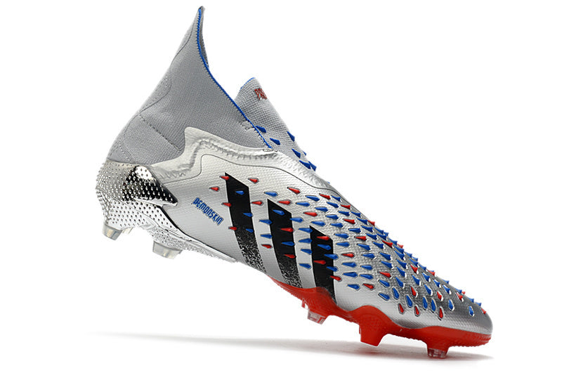 Guayo Predator Freak Plateado Rojo NIÑO-ADULTO