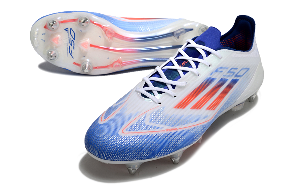 Guayo F50 Blanco Azul Tache Aluminio