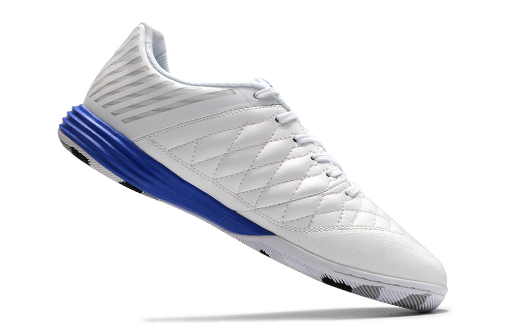 Futsal Nike Lunar Gato Blanco Azul NIÑO-ADULTO