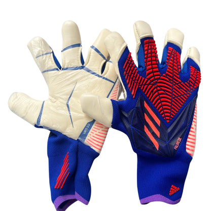 Guantes Adidas Predator Edge Azul Naranja