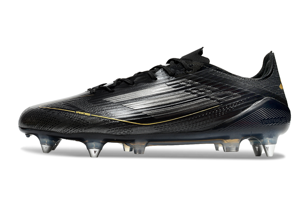 Guayo F50 Negro Dorado Tache Aluminio