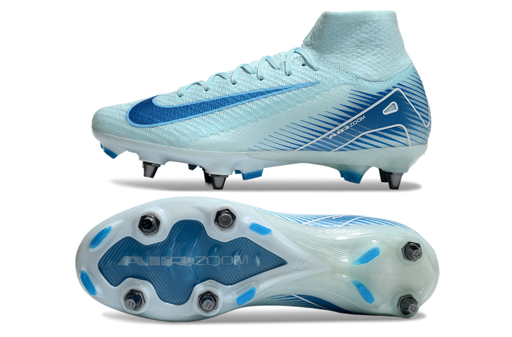 Guayo Air Zoom Superfly Azul Tache Aluminio