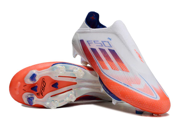 Guayo F50 Blanco Rojo Sin cordón NIÑO- ADULTO