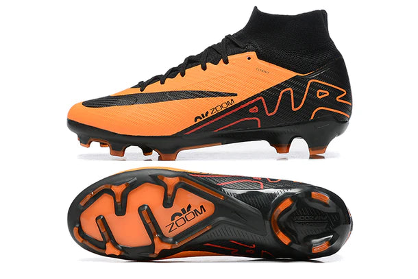 Guayo Air Zoom Naranja Negro Bota