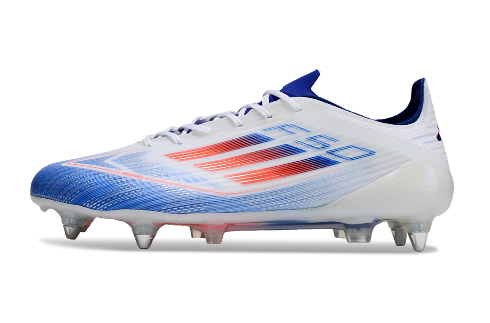 Guayo F50 Blanco Azul Tache Aluminio