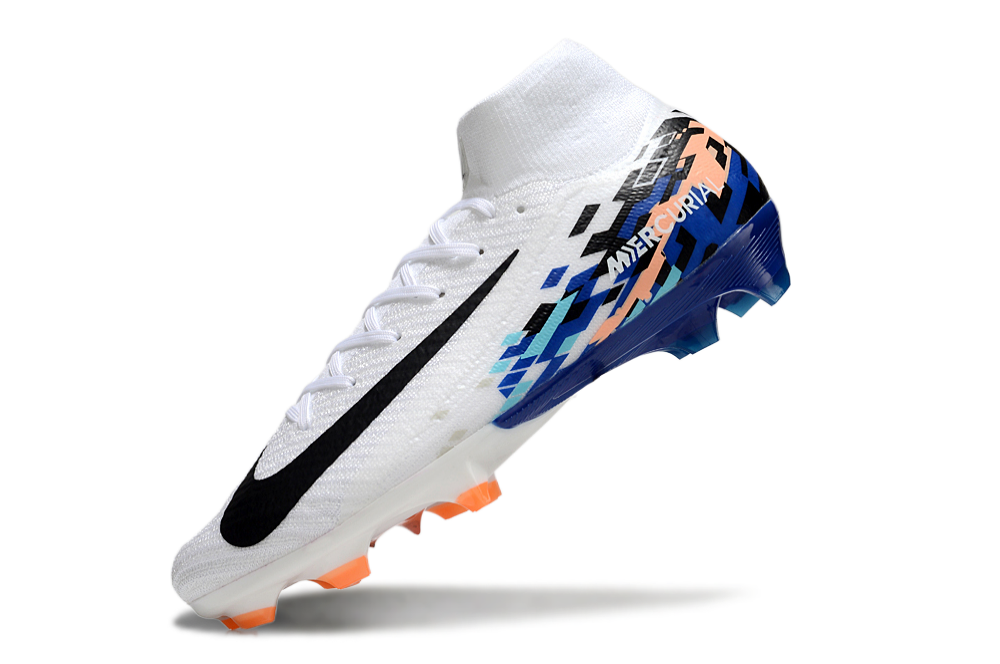 Guayo Nike Mercurial Bota Blanco Azul NIÑO-ADULTO