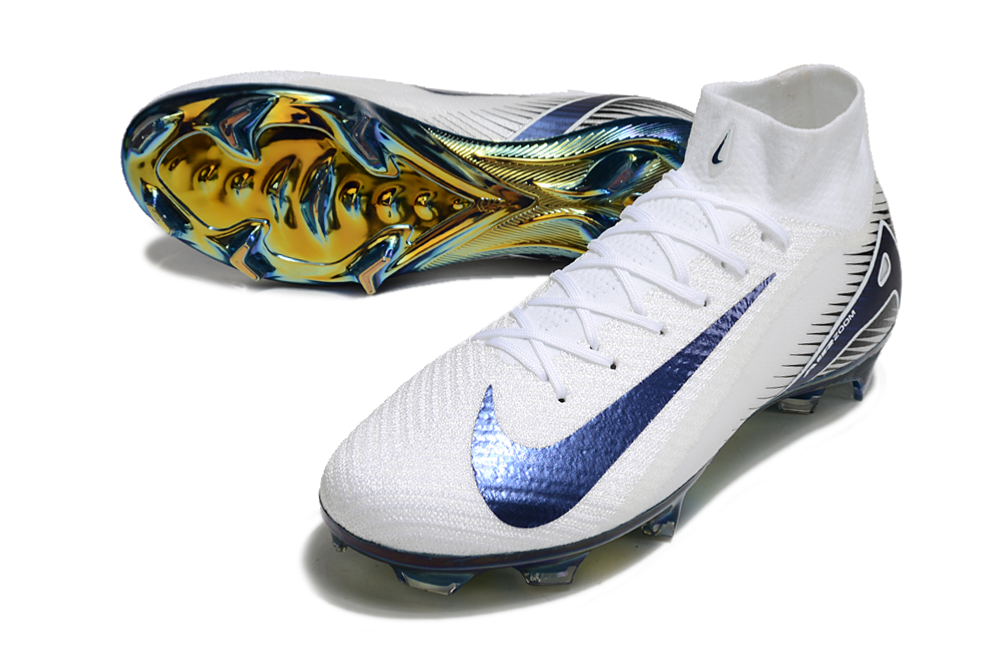 Guayo Air Zoom Blanco Azul Brillante