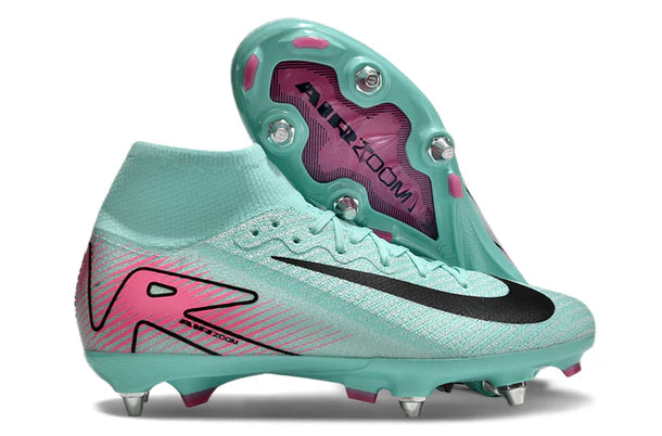 Guayo Air Zoom Superfly Azul Tache Aluminio