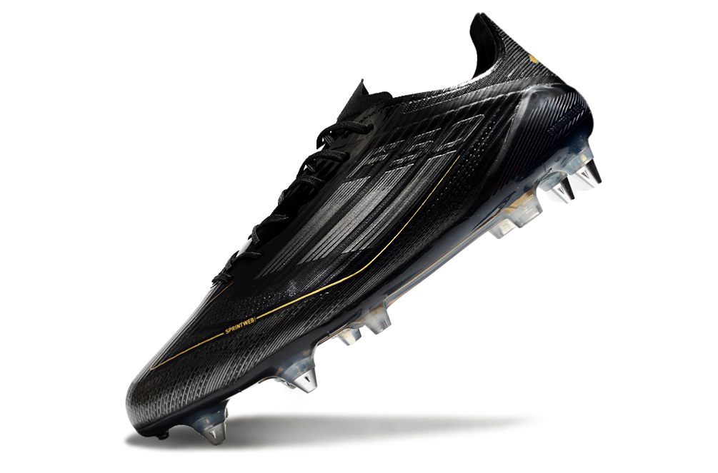 Guayo F50 Negro Dorado Tache Aluminio