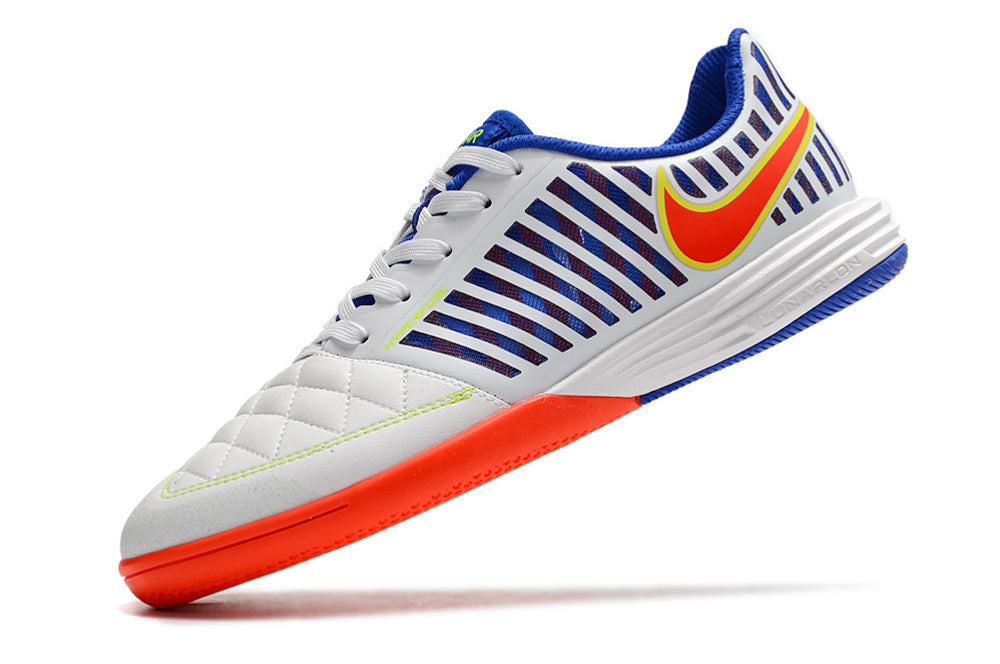 Futsal Nike Lunar Gato Blanco Rojo NINO ADULTO