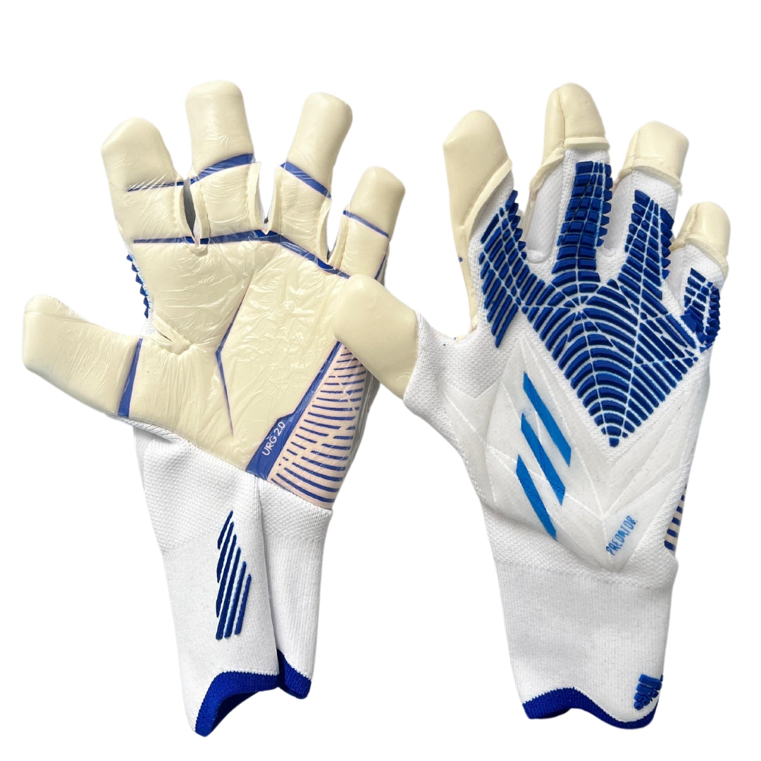 Guantes Adidas Predator Edge Blanco Azul