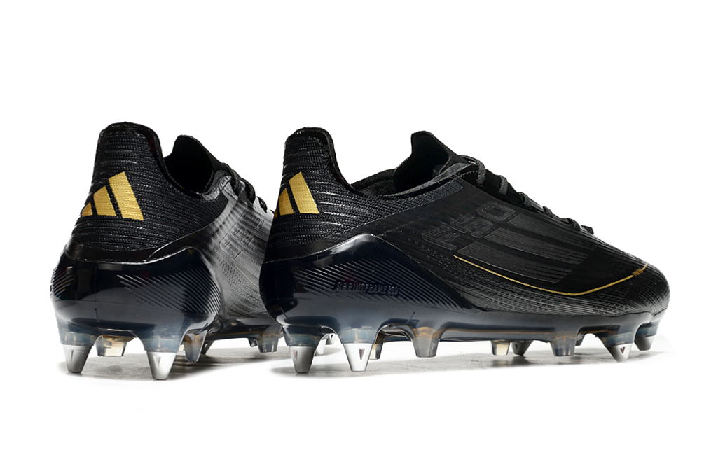 Guayo F50 Negro Dorado Tache Aluminio
