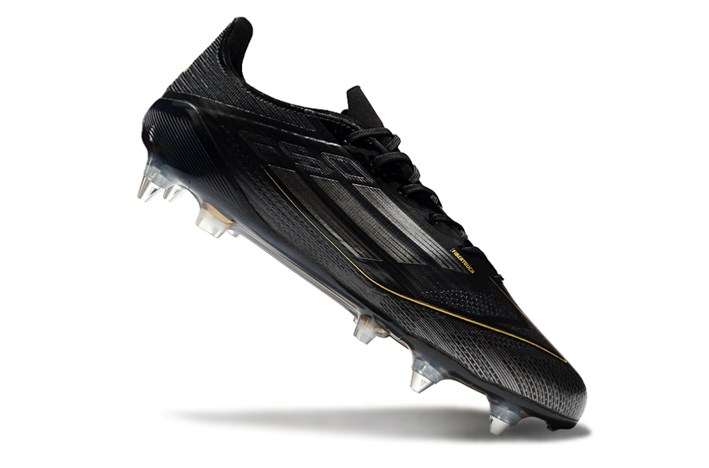 Guayo F50 Negro Dorado Tache Aluminio