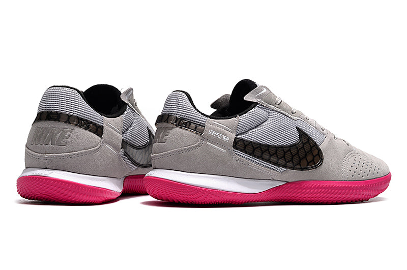 Futsala Nike Street Gato Gris Suela Fucsia