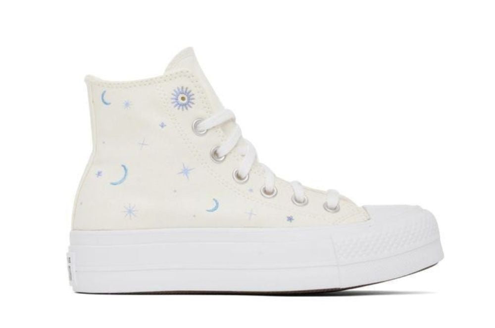 Converse Chuck Taylor Celestial White Plataforma