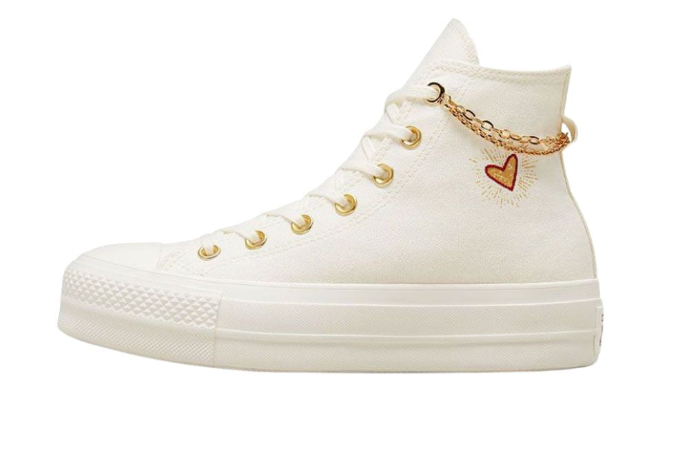Converse Chuck Taylor All Star Gold Chain Plataforma
