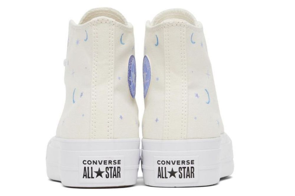 Converse Chuck Taylor Celestial White Plataforma