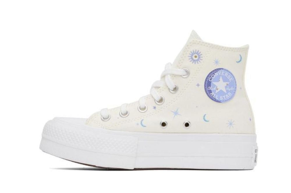 Converse Chuck Taylor Celestial White Plataforma