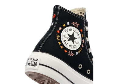 Converse It's Okay To Wander Black Plataforma