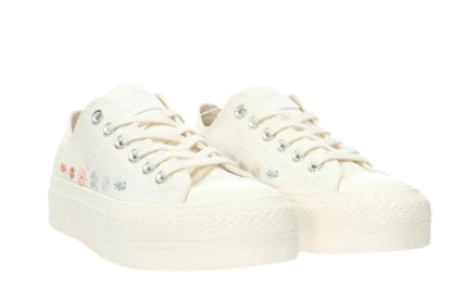 Converse All Star Lit Hi Flower Plataforma Zapato