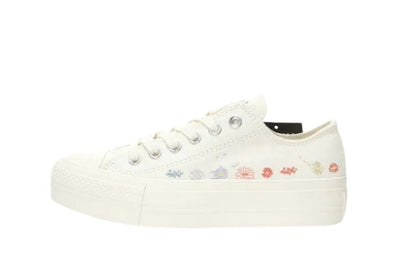 Converse All Star Lit Hi Flower Plataforma Zapato