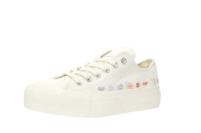 Converse All Star Lit Hi Flower Plataforma Zapato