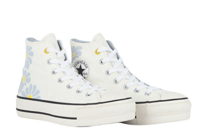 Converse All Star Lit Hi Flower Plataforma