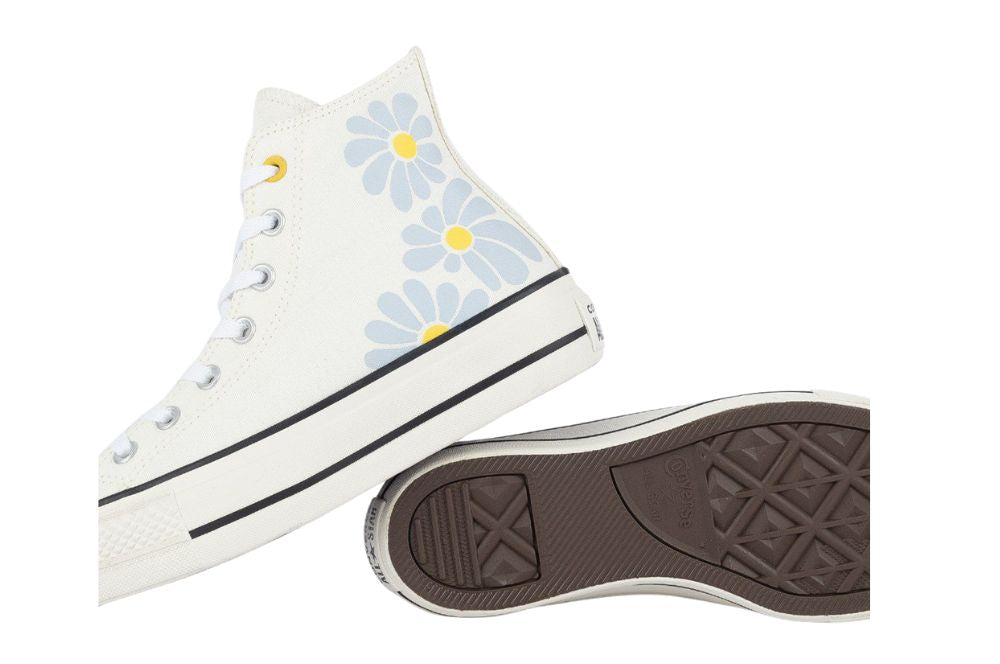 Converse All Star Lit Hi Flower Plataforma