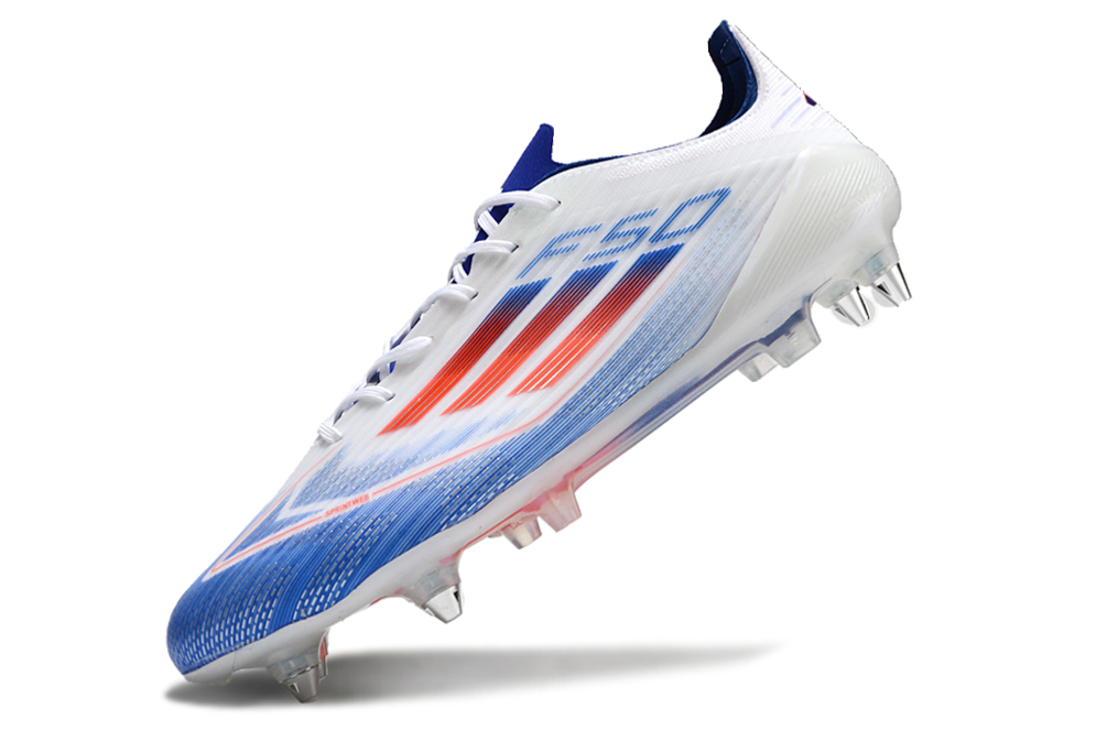 Guayo F50 Blanco Azul Tache Aluminio