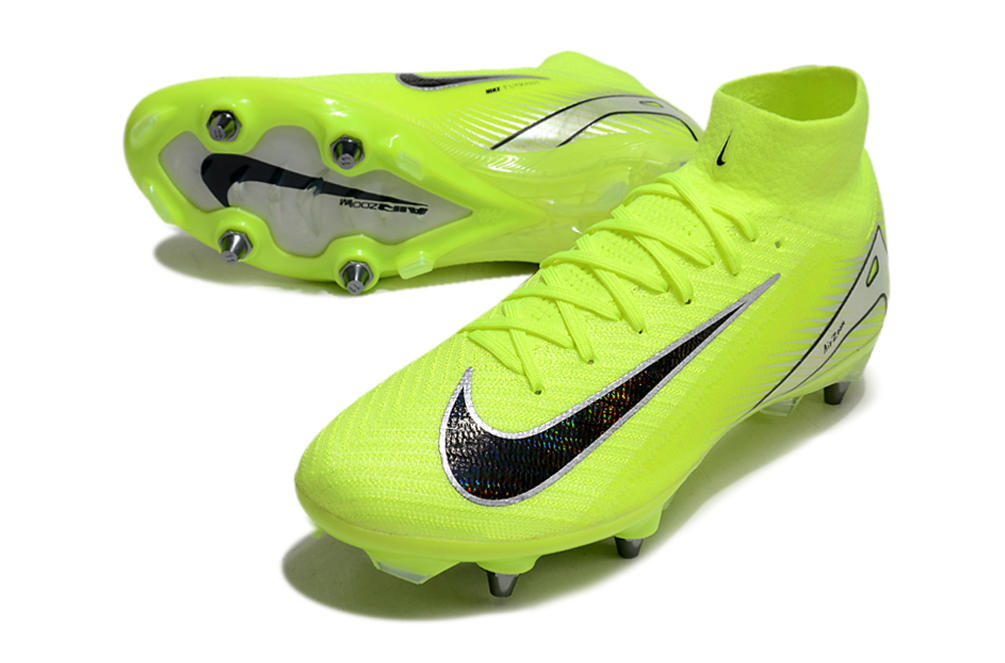 Guayo Air Zoom Superfly Verde Tache Aluminio