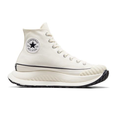 Converse Con Plataforma Y Bota Blanco